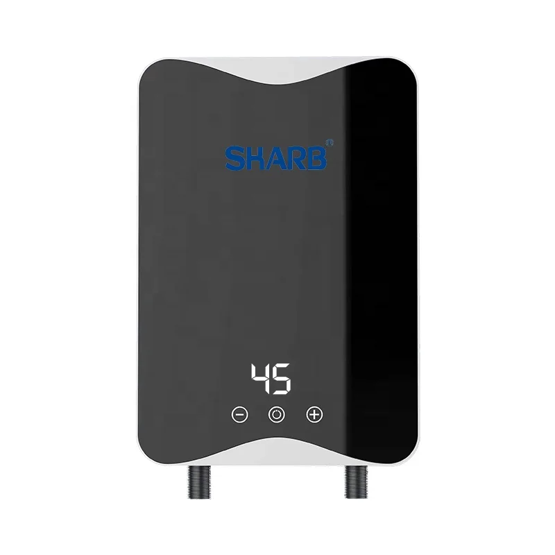 HOT Cheap Plastic Tankless 5500W Bathroom Faucet Hot Cold Water Tap Instant Electric Water Heaters With Shower Head