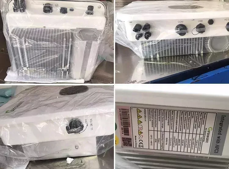 Growatt 5KW 8KW 10KW 15KW 20KW 25KW 30KW Single Phase Three Phase On Grid Solar Inverter for Home