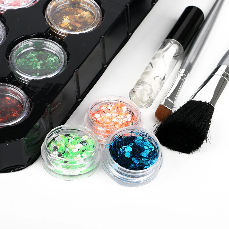 cosmetic grade 1kg make up lip chameleon pigment paint Henna tattoo glitter eyeshadow palette kit