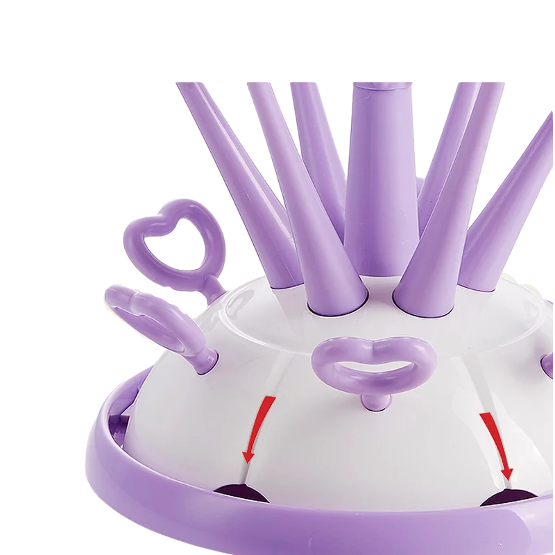 Termichy Easy Cleaning Baby Pacifier Bottle Dryer Holder Large Capacity Detachable Drain Water Baby Bottle Drying Rack