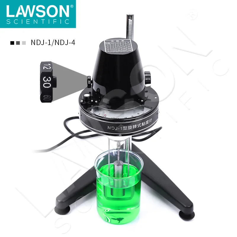Lab Rotational Oil Food Rotational Viscometer NDJ-1 Manufacturer Viscosity Meter Rotational Viscometer