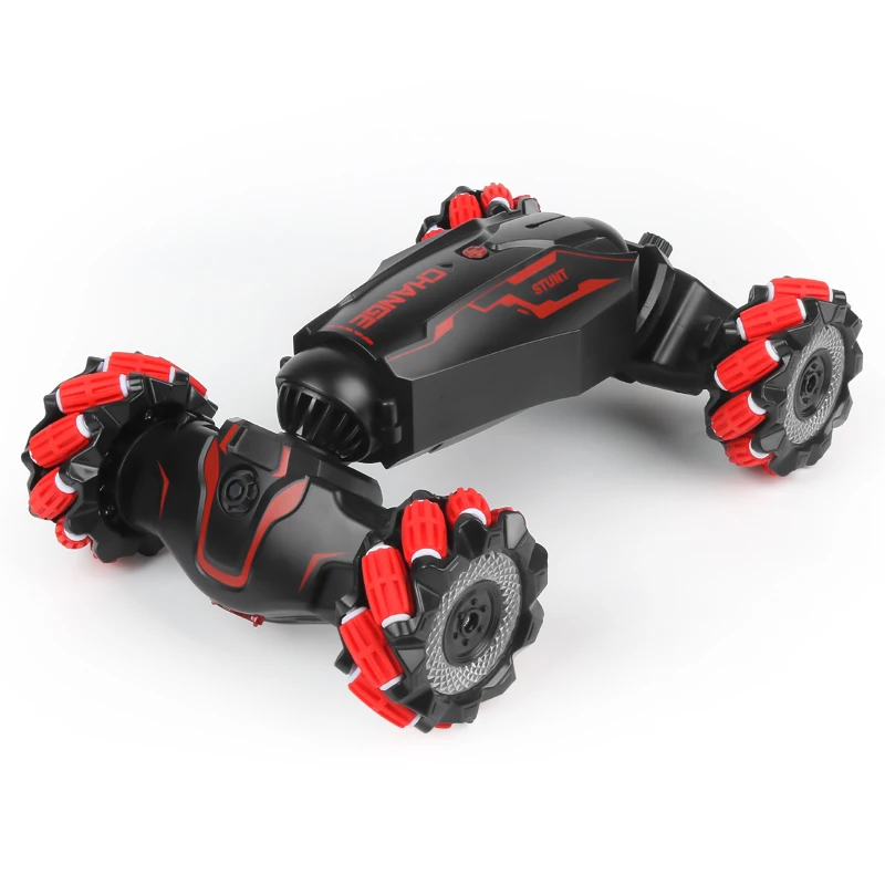 Qilong High Quality Double Side RC Stunt Car children Radio Control Toys Hand Controlled Gesture Remote Control Car Toy For Kids