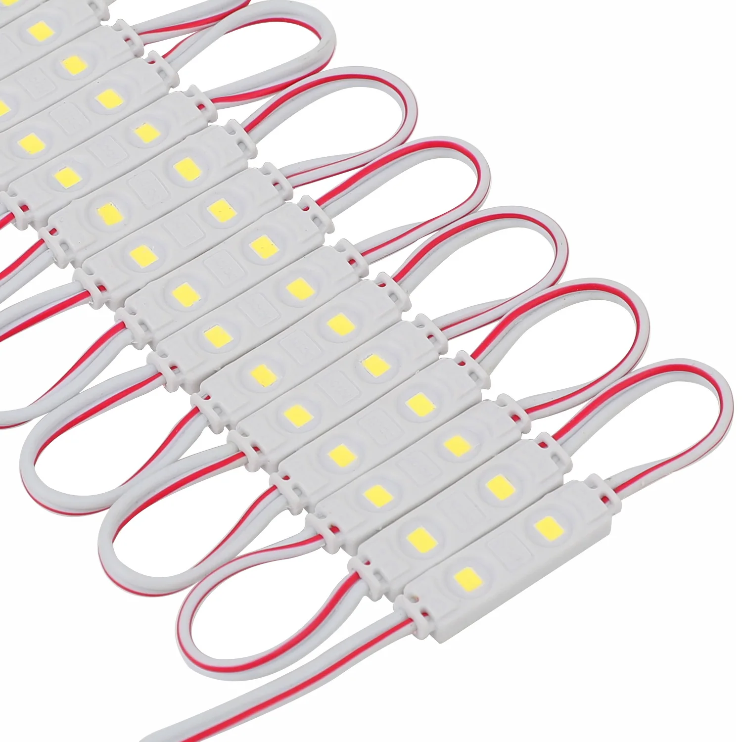 Тонкий мини светодиодный модуль 12 В DC 2LED мини-размер IP65 Светодиодные модули для рекламы световые коробки витрины табличек