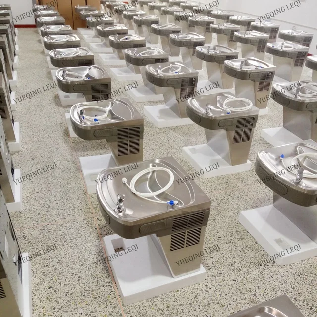 wall mounting drinking water cooler, water fountain for public place use