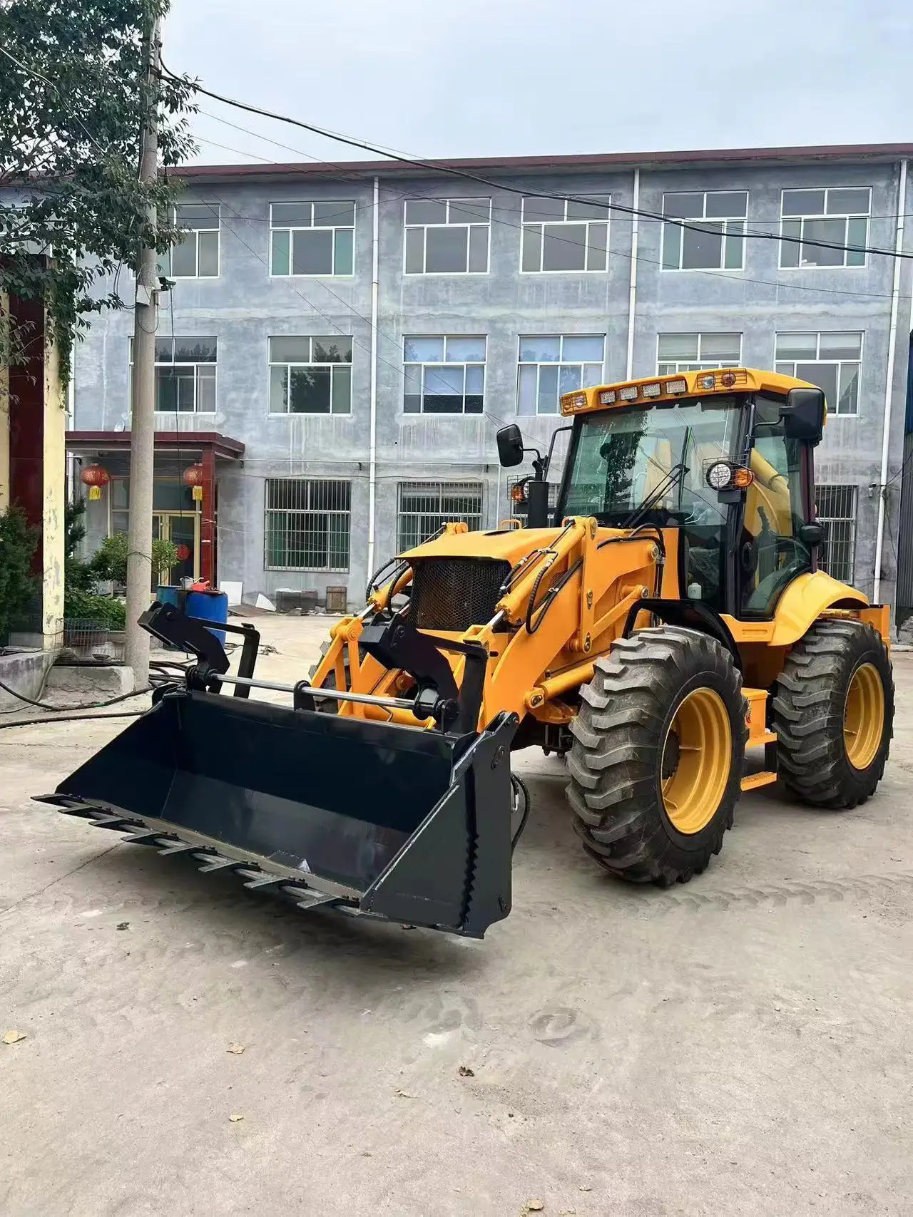 Подержанный JCB 3cx строительный станок 3CX 4CX CAT 416E 420F 430F трактор экскаватор-погрузчик для