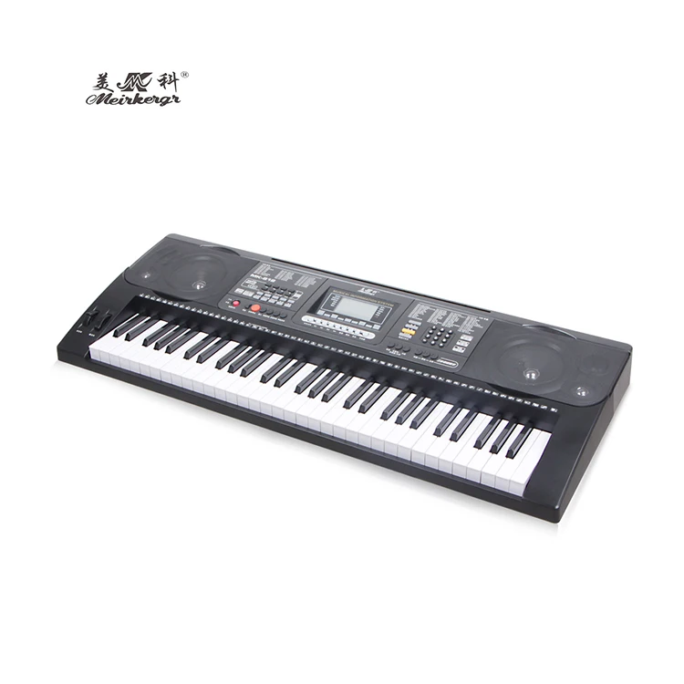 OEM MK-812 lcd display Musical Instrument Electronic Organ USB/3-step lesson 61Keys piano keyboard