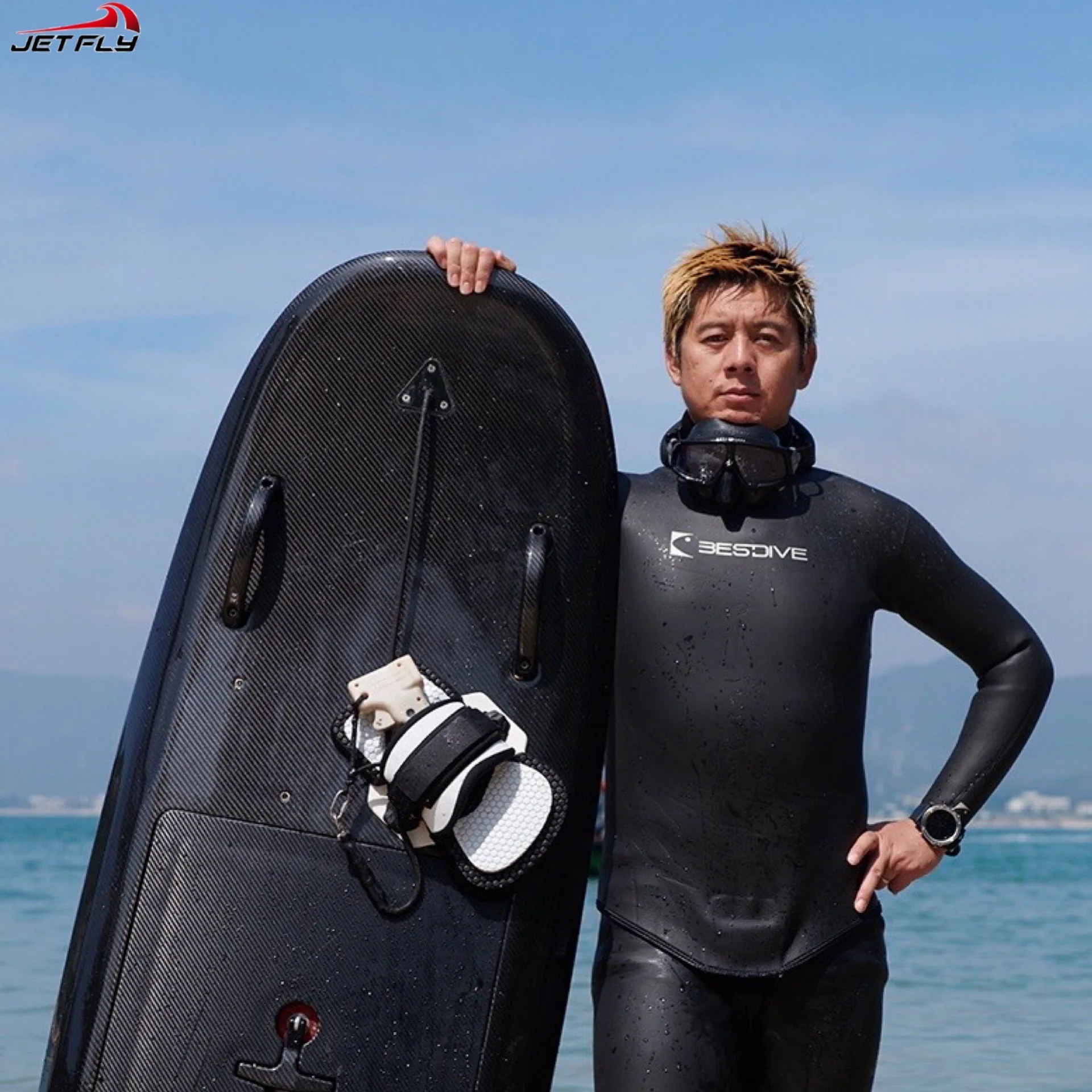 
jetfly Electric surfboard helmet Water safety helmet surf 
