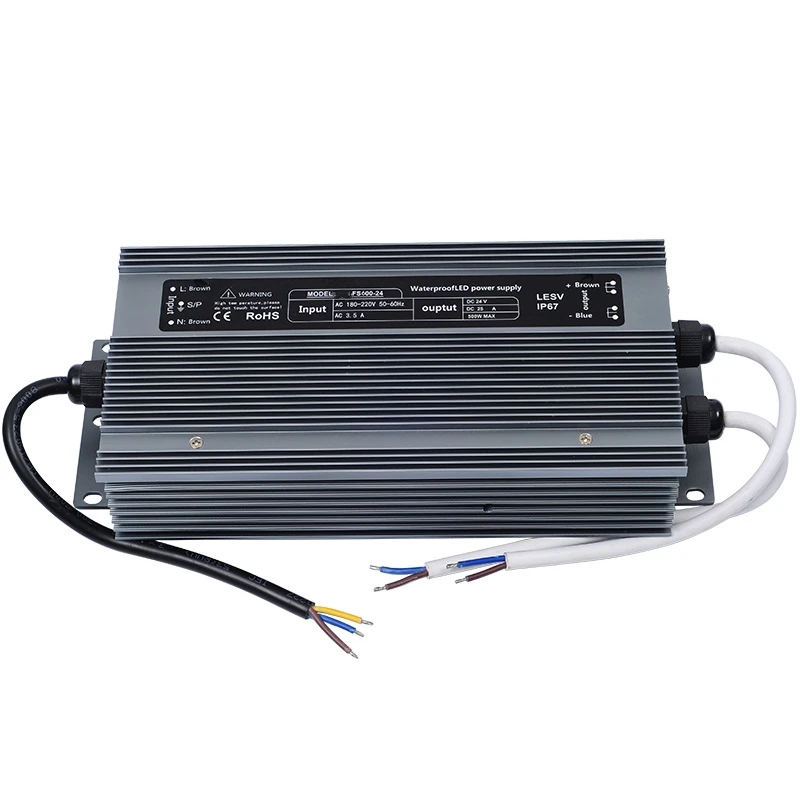 IP67 Waterproof 600W 12V 50A 24V 25A Led switching Power Supply