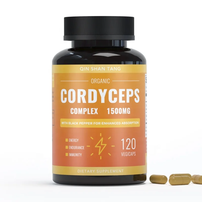Buy Cordycepin Health Care Supplement Herbal Extract Organic Cordyceps Militaris Extract Powder Capsules
