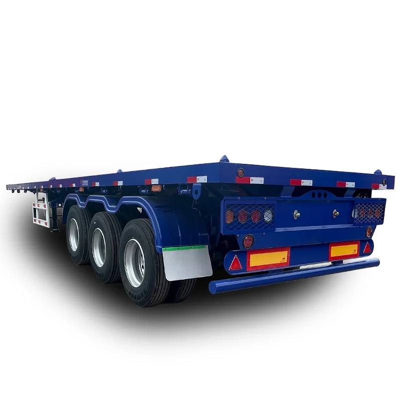 Factory Supplying Heavy Duty Semi Trailer 60 Tons 2/3/4 Axles for Sale