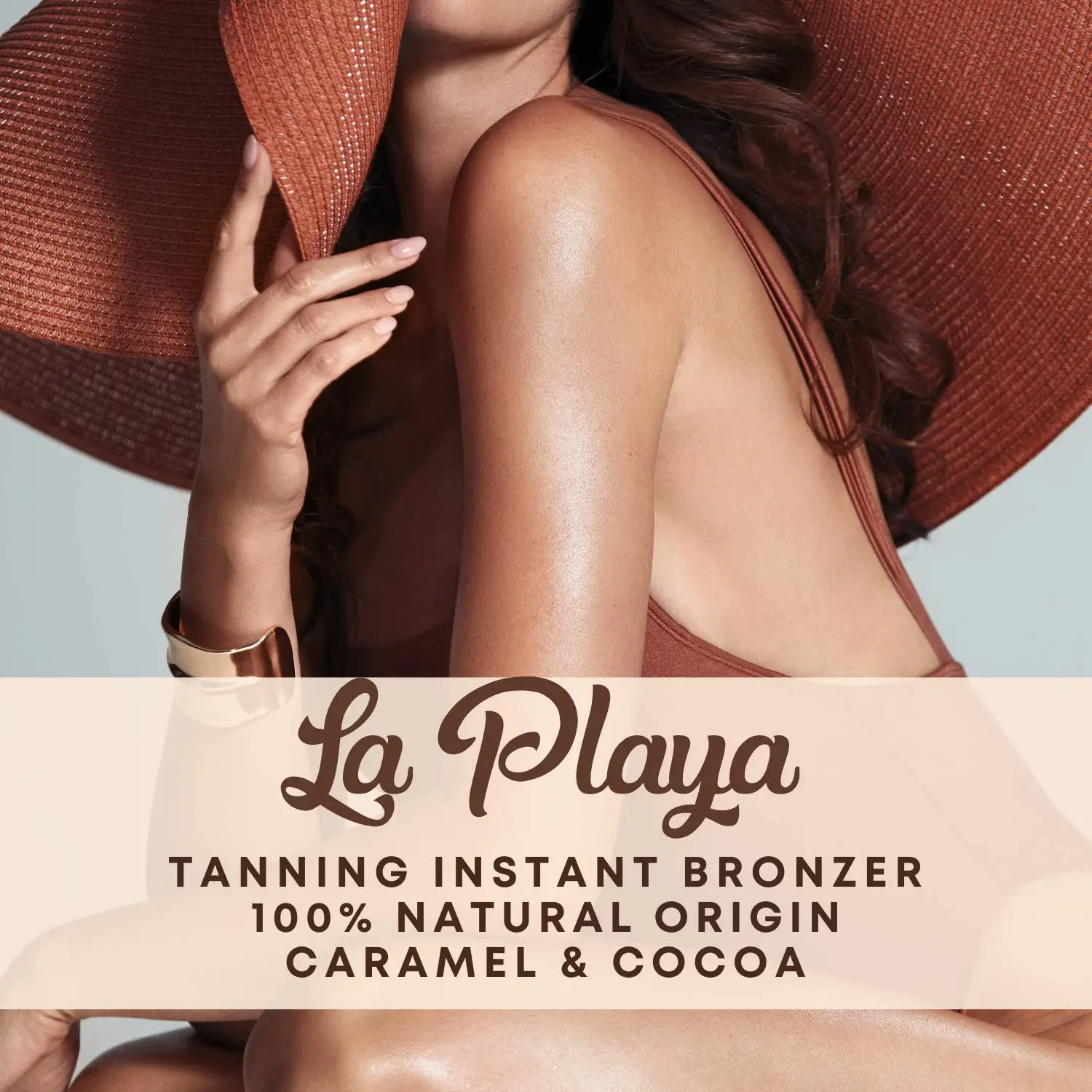 Premium caramel & cocoa instant bronzer DHA sunbed lotion Tanning Accelerator