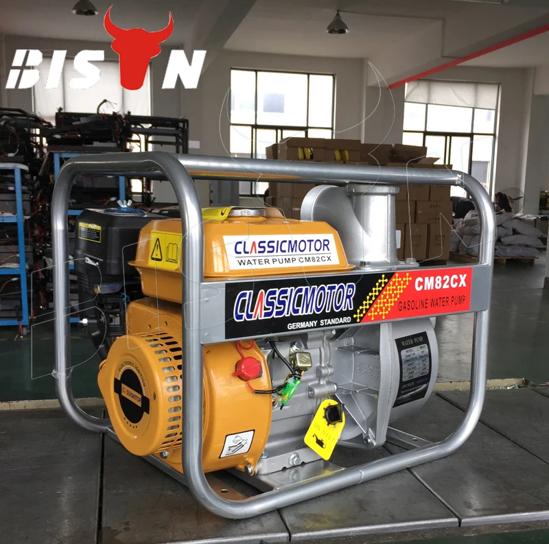 Bison 3Inch Agriculture Engine Water Pump Manual Cheap Gasoline High Pressure Water Pumps Generator