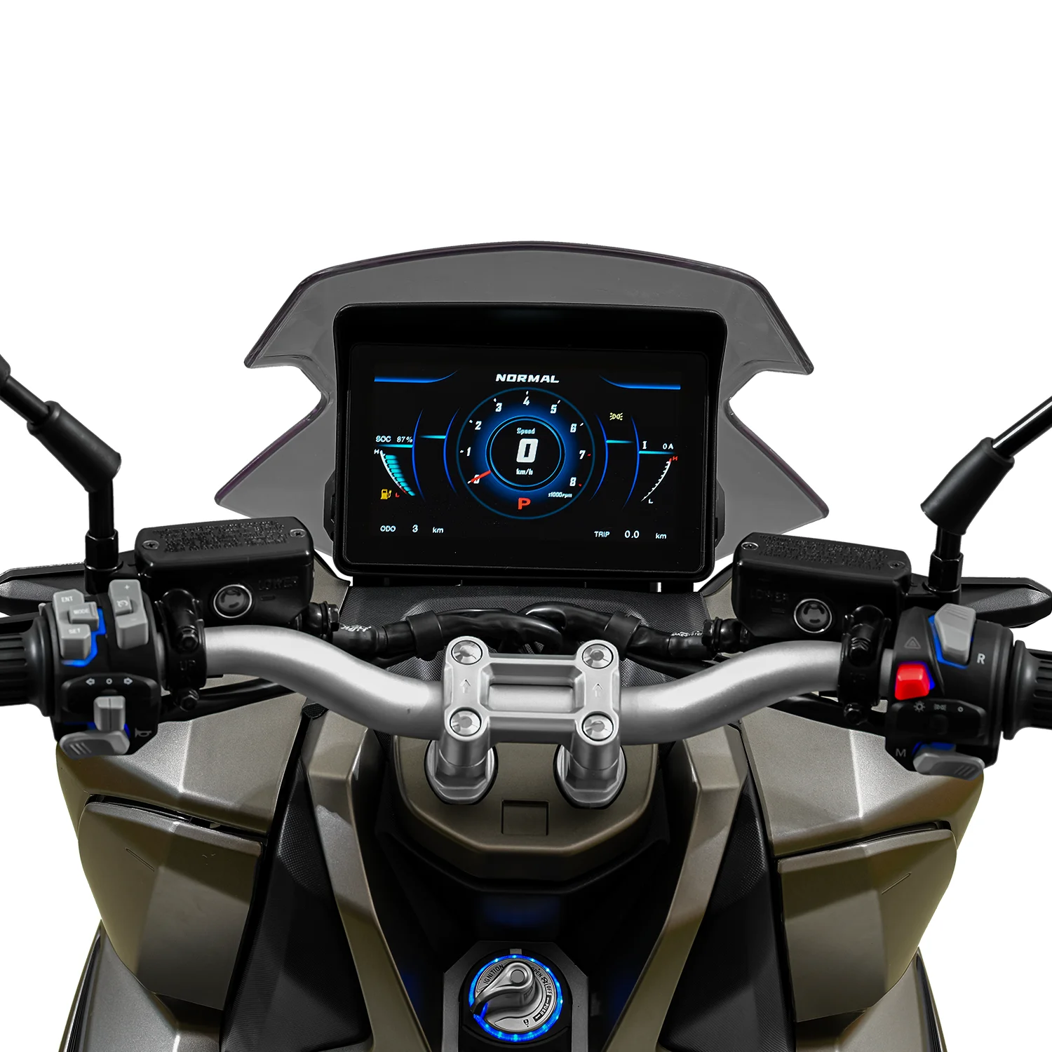 XBurner A7 Adv Electric Motorcycle 72V 13000W Long Range 120KM/h Electric Dirt Bike Moped 100Ah 270Km Moped EEC COC Approved