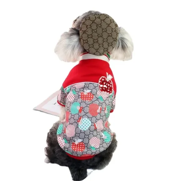 Luxury Designer Pet Dog Clothes,Winter Padded Warm Pet Down Jacket,Small and Medium-sized Dog Fashion Dog Jacket Clothes