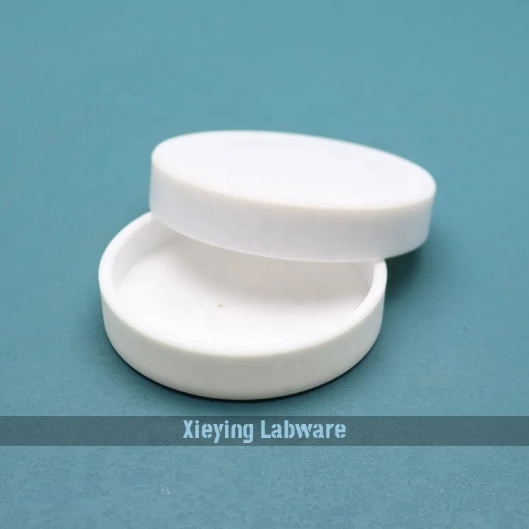 30mm to 120mm Laboratory High Temperature PTFE Cell Cultivating Petri  Culture Dish with Lid