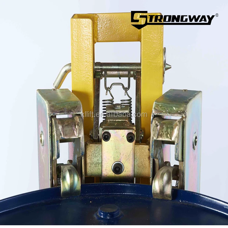 Factory Manufacturer Manual  Drum Lifter High Quality Drum Lifter Clamp Forklift Mounted Drum Handlers For Parts