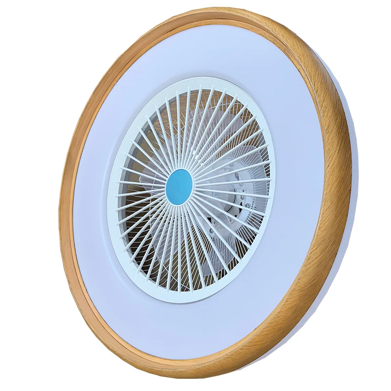 Wholesale New Ultrathin Design Low Profile Installation 23 Inch Modern Ceiling Fan Lamp