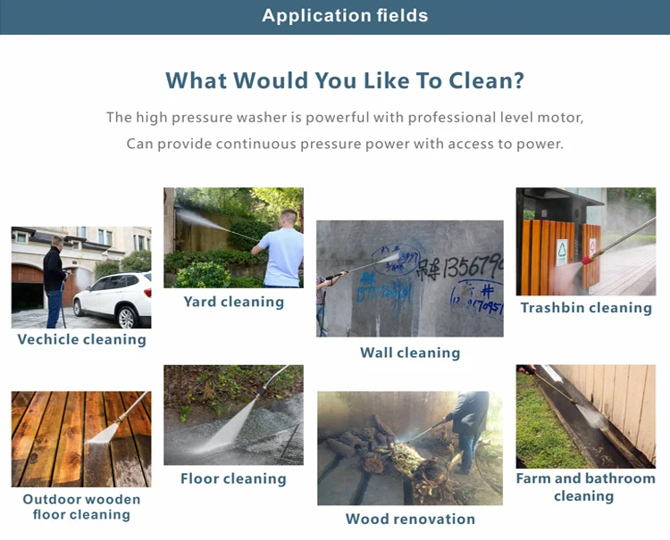 Portable High Power Pressure Washer Car Washing Machine Car Electric Washer  pressure washers for cars