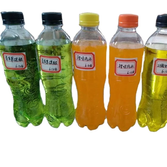 small scale semi automatic manual soda water carbonated drink juice soft drink making machine
