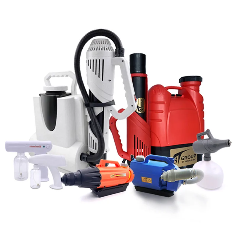 
disinfectant sterilization fogger fogging atomizer cordless automatic chemicals sprayer electric portable fog machine 