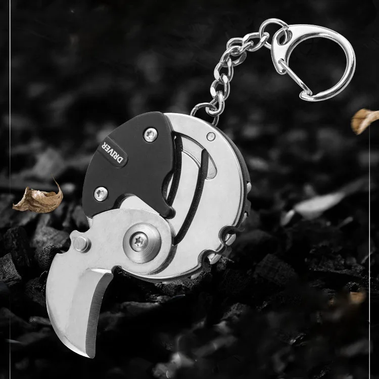 Free Sample Mini Size Camping EDC Multi-function Pocket Knife Key Chain Multi Tool