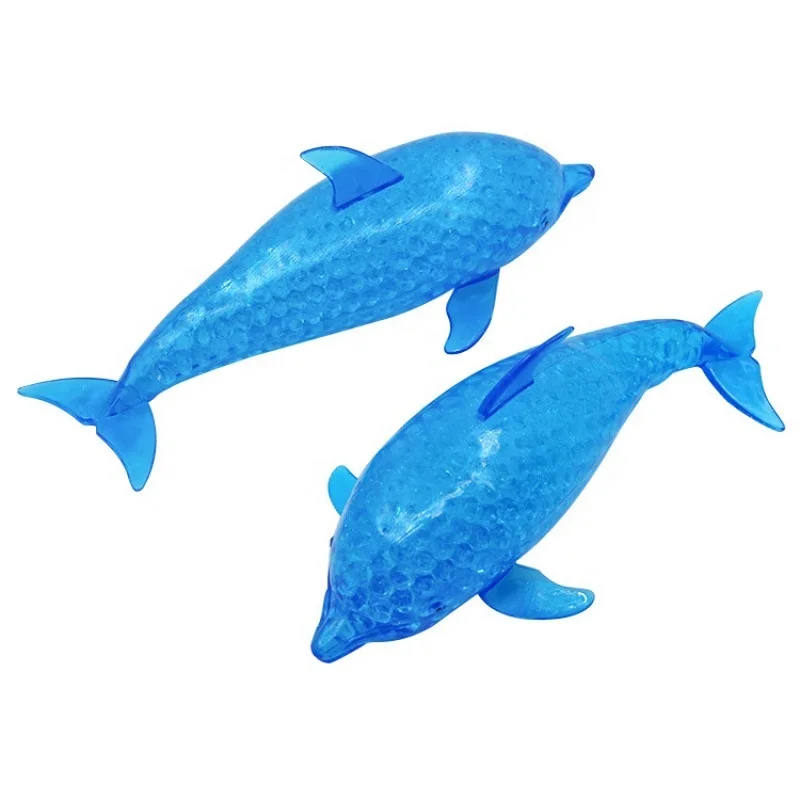Sea Animal Squish Dolphin Squeeze Toys Stress  Relief Balls Fidget Toys  For Kids