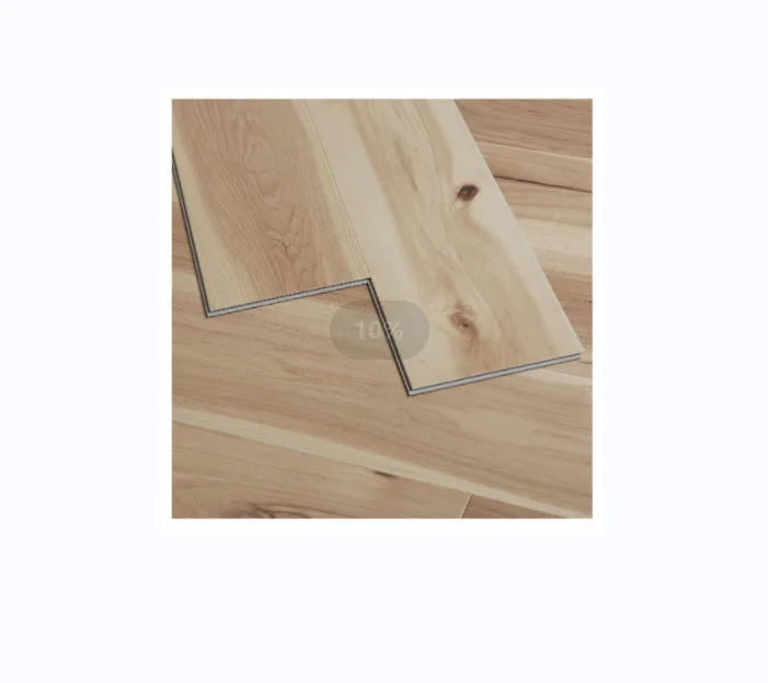 Floor Wood Engineered Smooth Wood Veneer SPC Floor Oak Real Wood Indoor