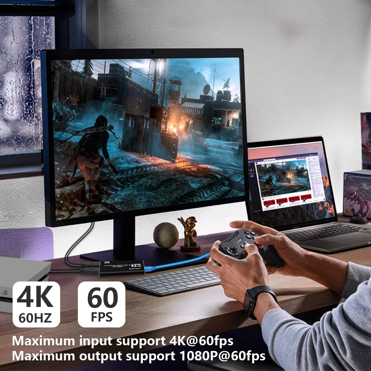 HD 4K 60 Гц 1080P HDMI Карта видеозахвата видеорегистратор с поддержкой вход для USB3.0 видео регистратор DVR Card аудио 60fps