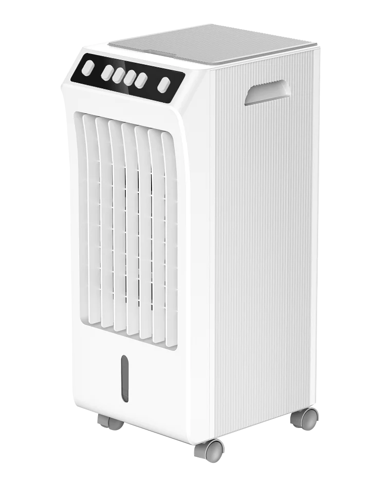 Portable Evaporative Air Cooler Motor with 3 Modes LED Display 6L Water Tank Small Air Coolers