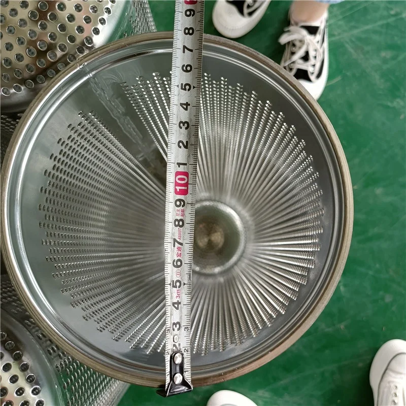 BTOSLOT  for waste water treatment Filter Strainers Perforated Bag-Filter Mesh Cylinders