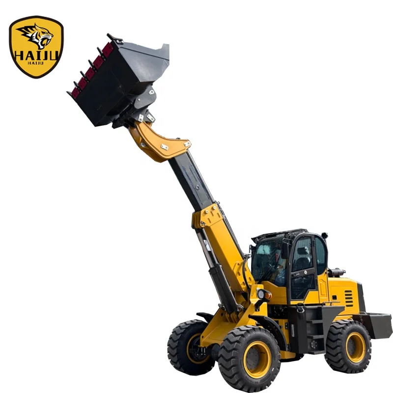 Mini front end telescopic wheel loader HJ3000T