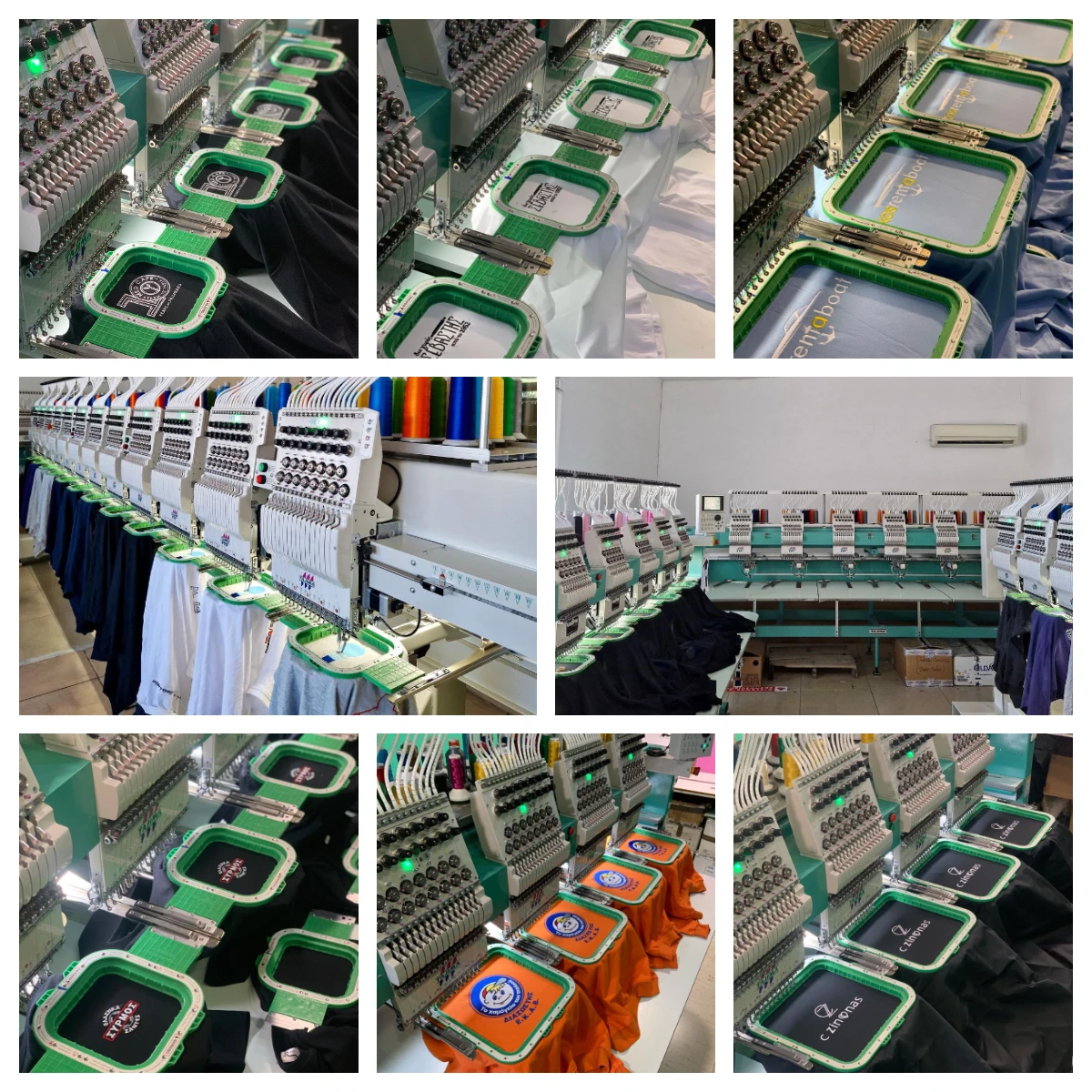 95x95 mm Magnetic Hoops Maggie Frame Mighty Hoop for Tajima SWF Embroidery Machine With 360mm Arm Length