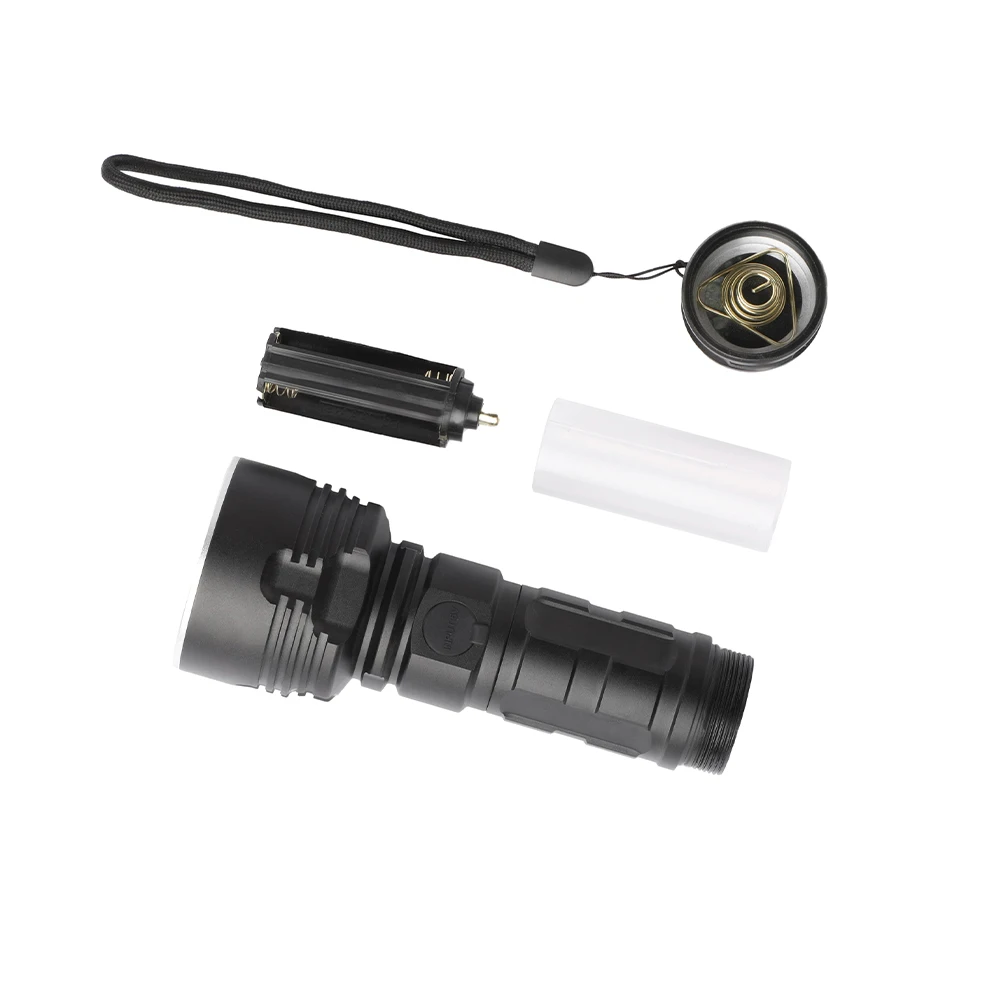 Rechargeable Battery 2500lumen Water Resistant Lantern Strong XHP70 LED Torch Tactical Flashlight