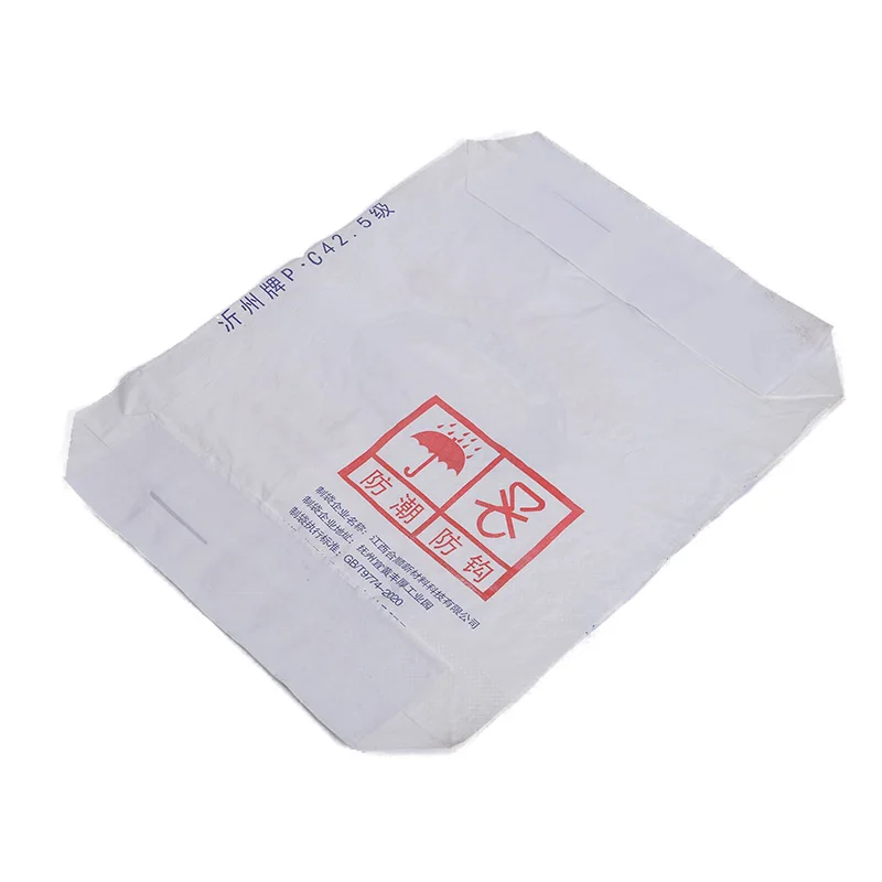 China Supplier Pp Woven Fibroid Bulk Bag For Mortar Plaster Gypsum Building Material For Cement