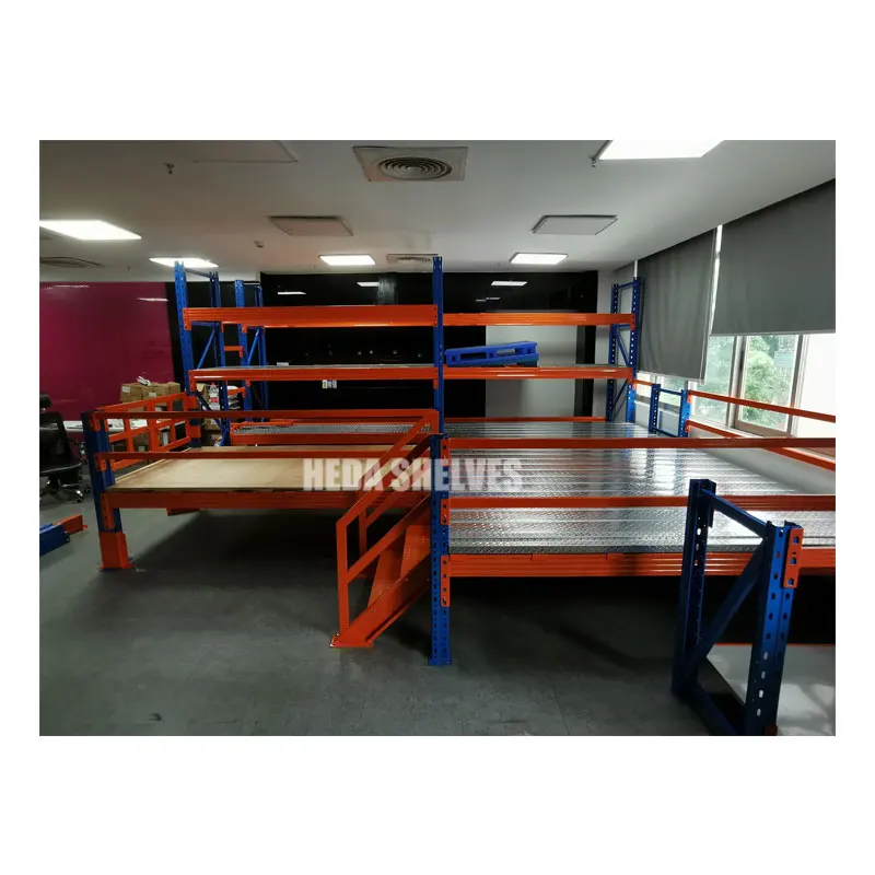 Customization Mezzanine Floor Racking System Solution Pallet Rack Supported Mezzanine For Warehouse