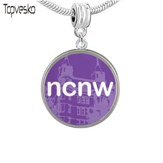 Custom NCNW charm fit Jewelry Pendant Bracelet Keychain Earring Accessories
