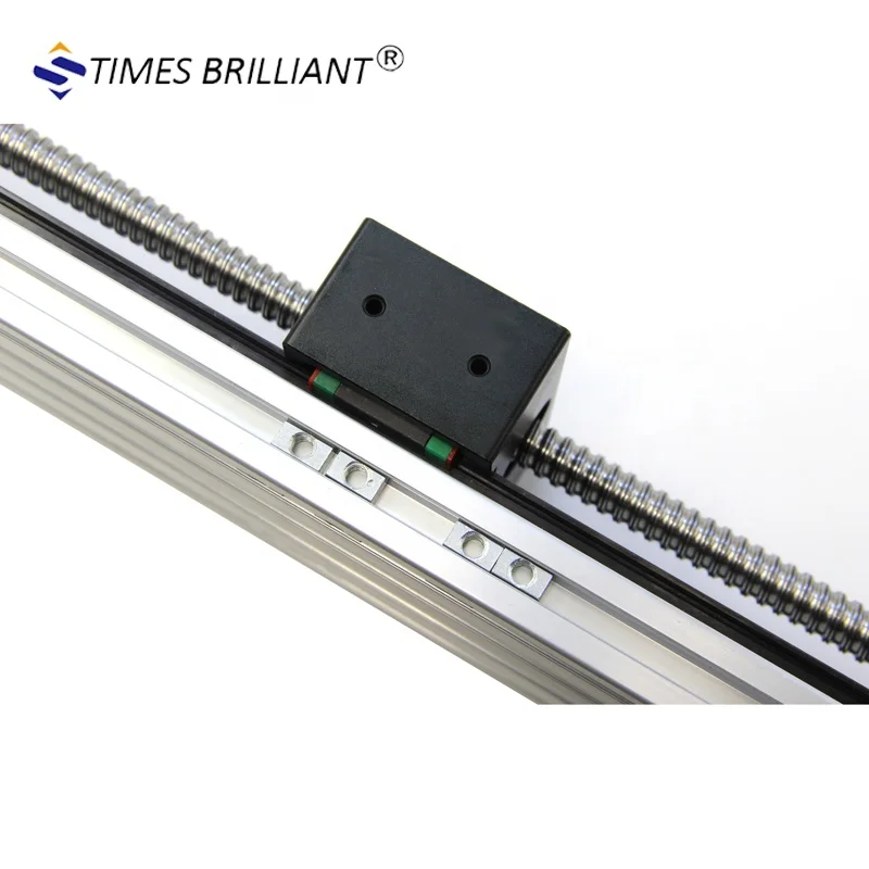 China customized 80mm width 200mm effective length  linear motion actuators guide rail for horizontal and vertical movement