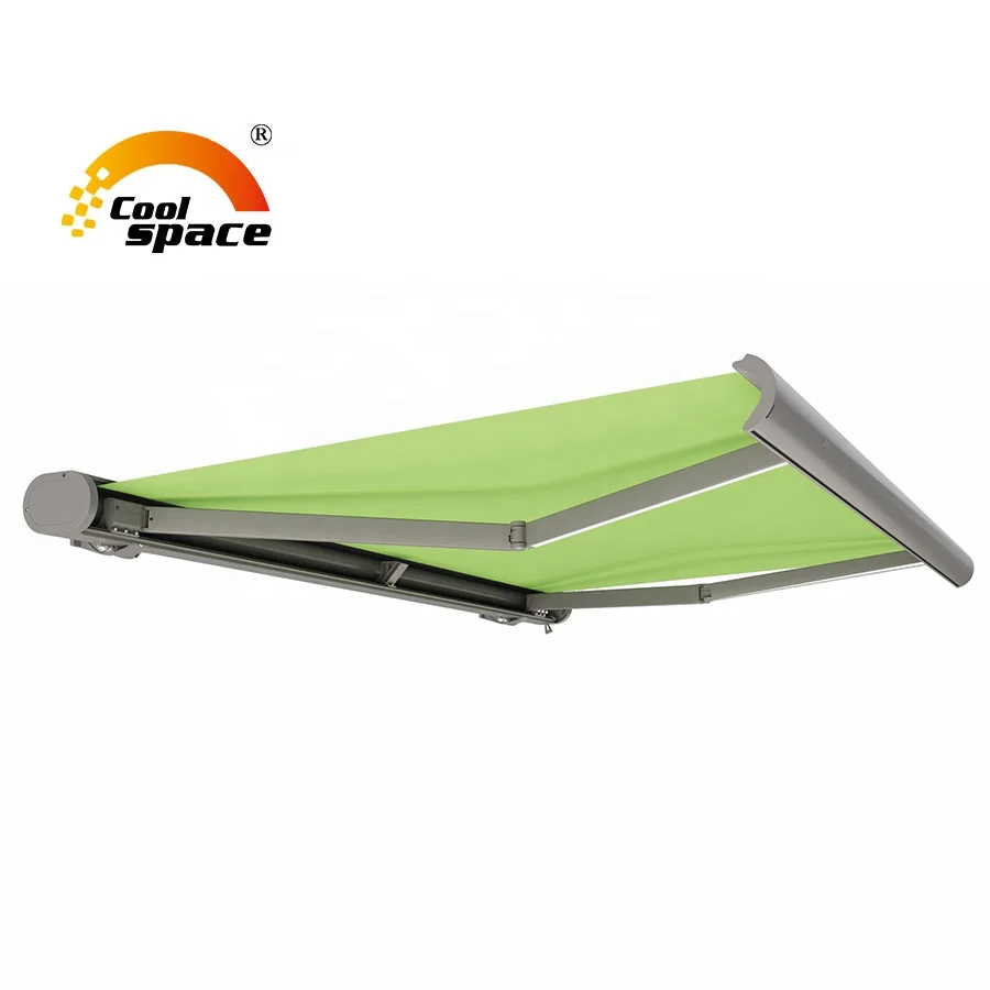 Retractable awning waterproof outdoor awning canopy bespoke awning max 7 meter width