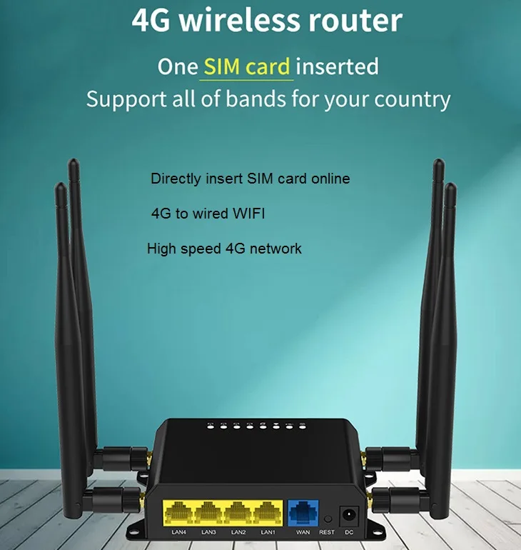 Лидер продаж сетевое устройство беспроводной адаптер точка доступа Wi-Fi специальный роутер CAT4 OPENWRT 4G LTE с Sim-картой для Америки