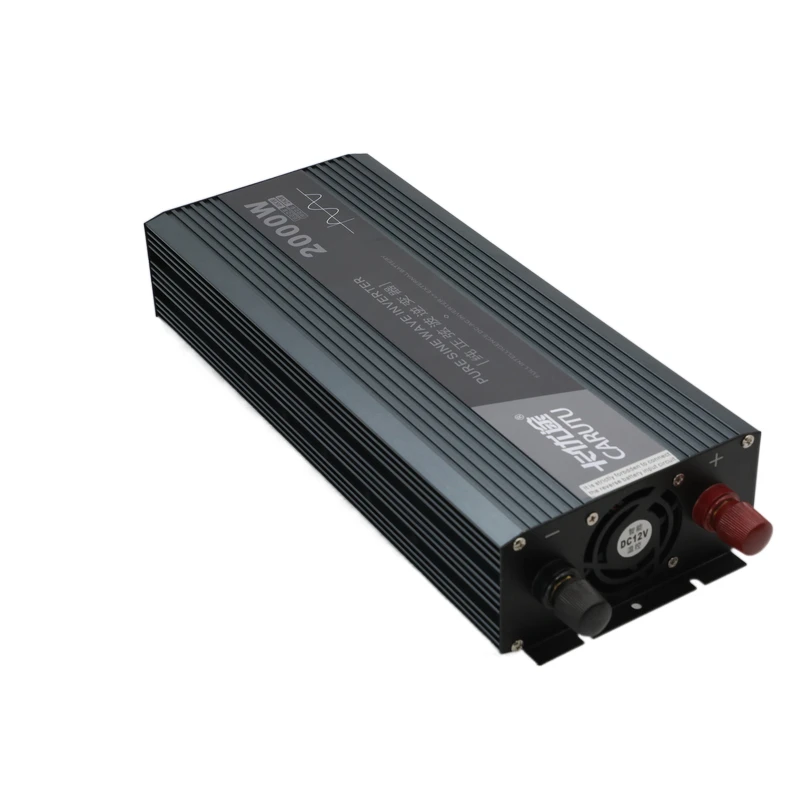 Hot sale quality pure sine wave 2000 watt inverter 24 to 110 volts  power inverter dc to ac with display screen
