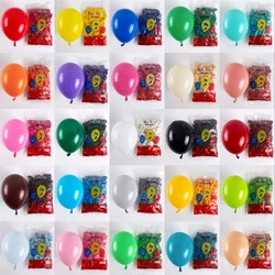 Multicolor Balloons For Helium Different Sizes 18/12/10/5 Inch Party Balloon Kit for Christmas Birthday Bride Party