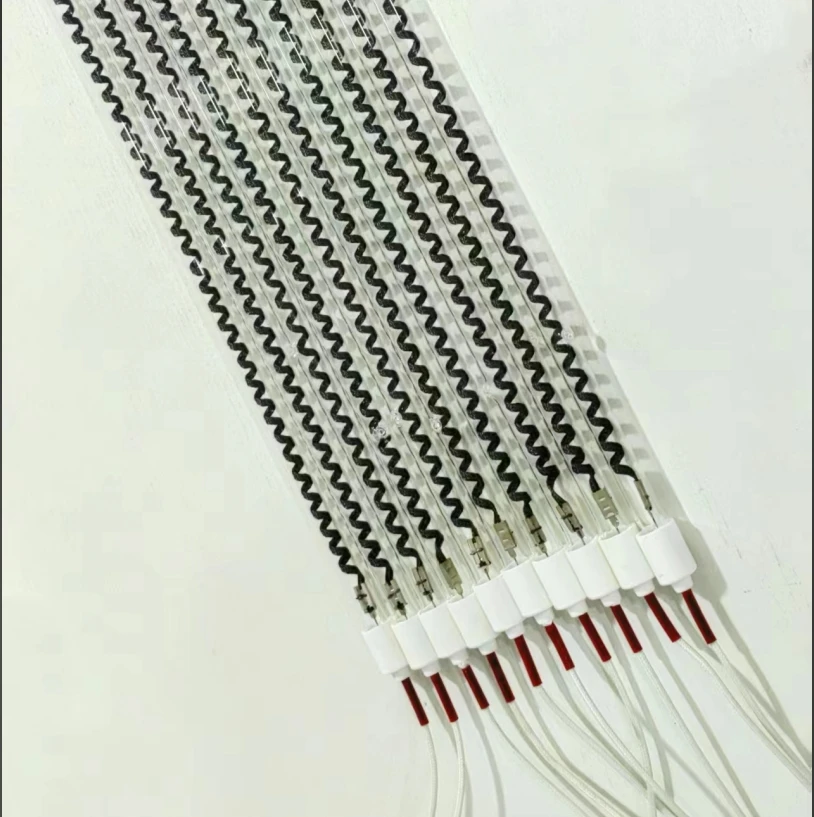 FACTORY wholesale halogen quartz glass infrared lamp for powder coating