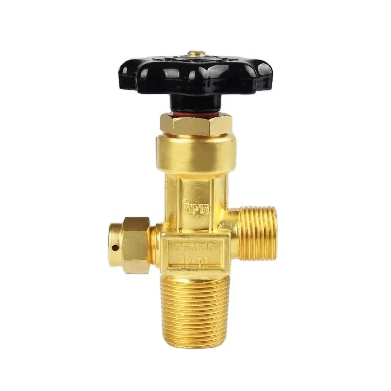 CGA540 Hot Sale Gas Cylinder Valve High Pressure Oxygen Gas Valve BS341 1X 1/14 Cylinder Valve