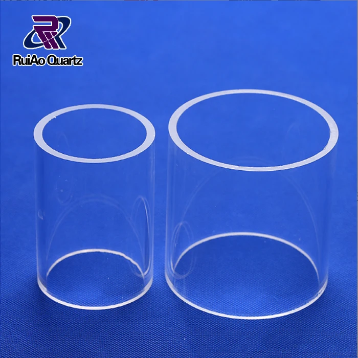 Высокочистая Плавленая кварцевая трубка для высокотемпературной печи