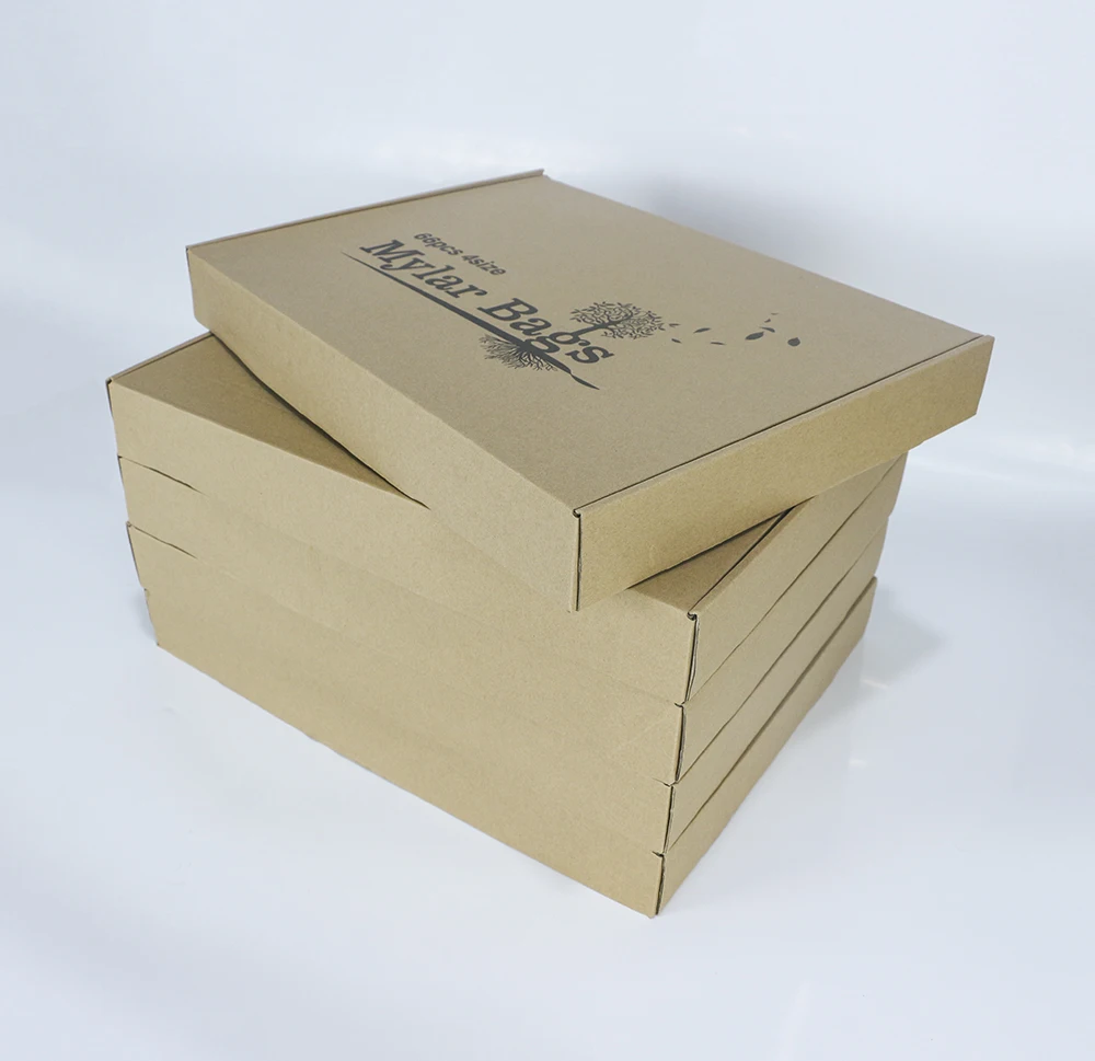 Wholesale custom printed food grade heat sealing aluminum foil mylar plastic packaging bags for food storage 5 gallon mylar bags