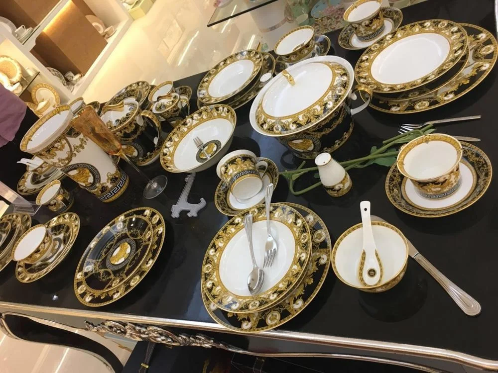 
New Design Wholesale Dinnerware Sets Ceramic Dinner Sets Porcelain Tableware Sets 