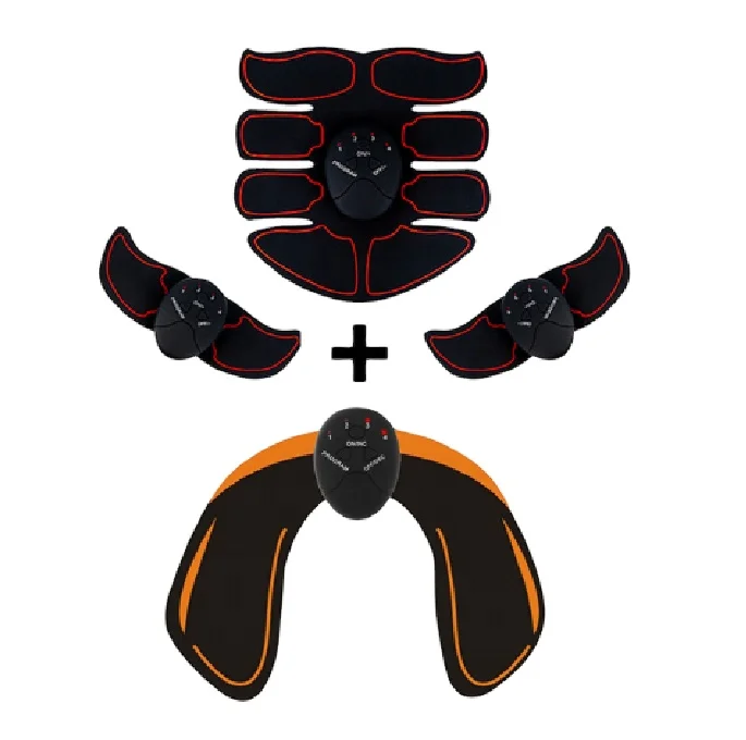 Abdominal Trainer Women Ems Massager Hip Trainer 8 Packs Abdominal Firm Buttocks Muscle Butt Stimulator