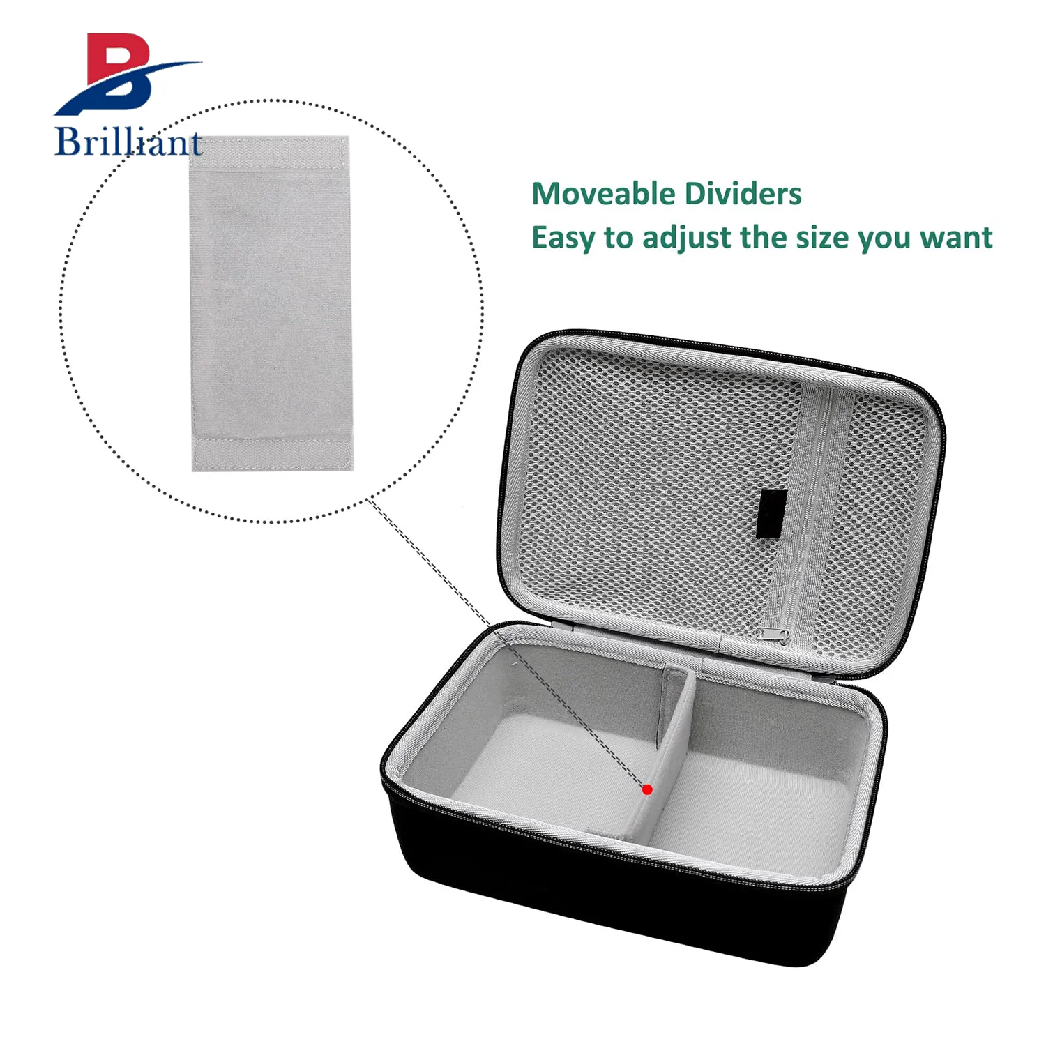 Brilliant Customized Hard Eva Carrying Case for Momcozy S12 Pro Wearable Breast Pump Suitable for Storage Outdoor
