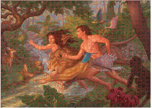 China Manufacturer High Quality Wholesale Jigsaw Paper Custom Puzzle Game