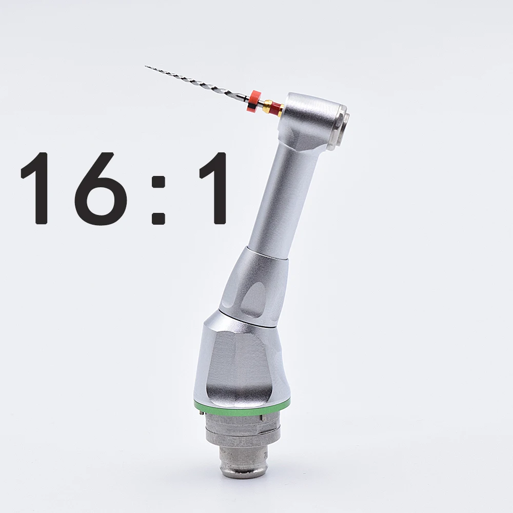 Dental 16:1 Reduction Contra Angle Head For LED Wireless Motor Fit Endo Rotary Files Tools Dental Lab Equipment